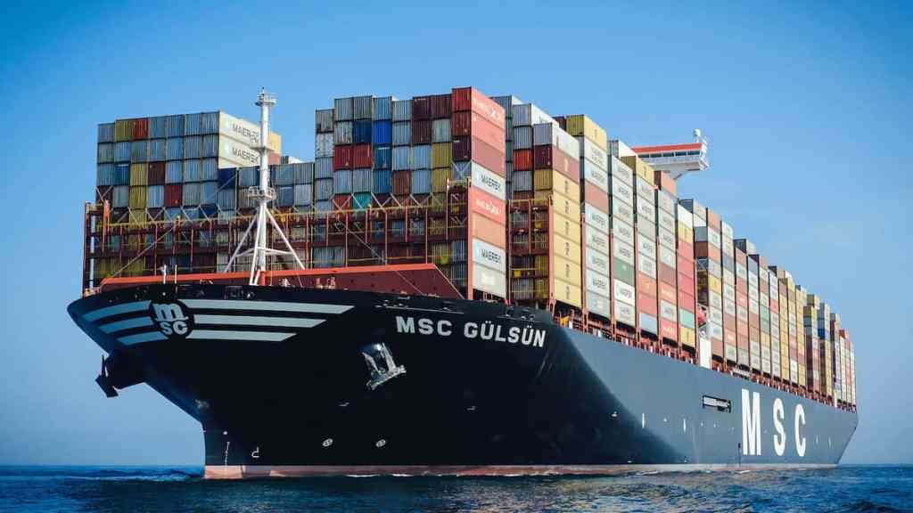 Counting the Crunched Cargo Container Ships